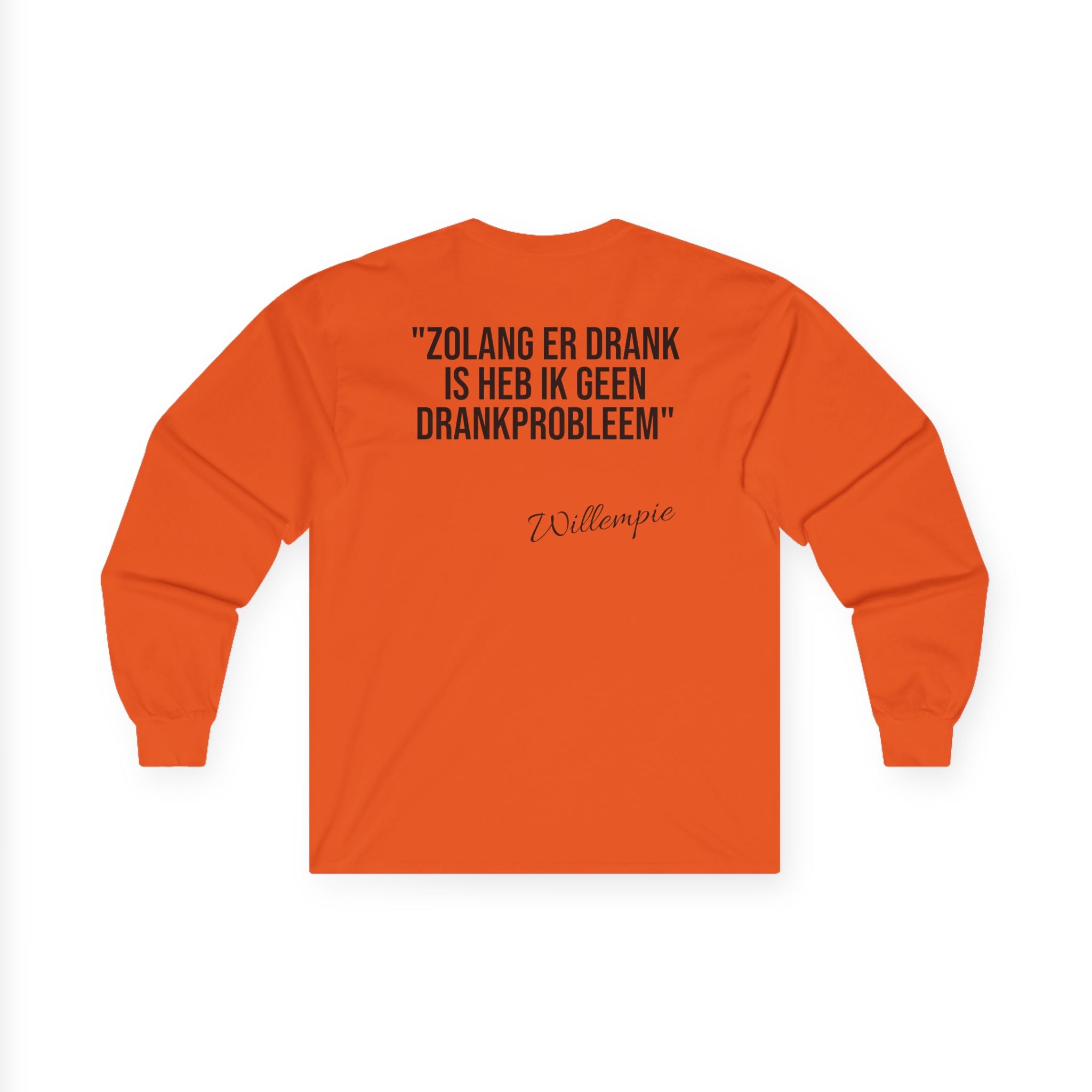 Koningsdag Long Sleeve 2026 – Voorraad (Willempie Edition) – Custom