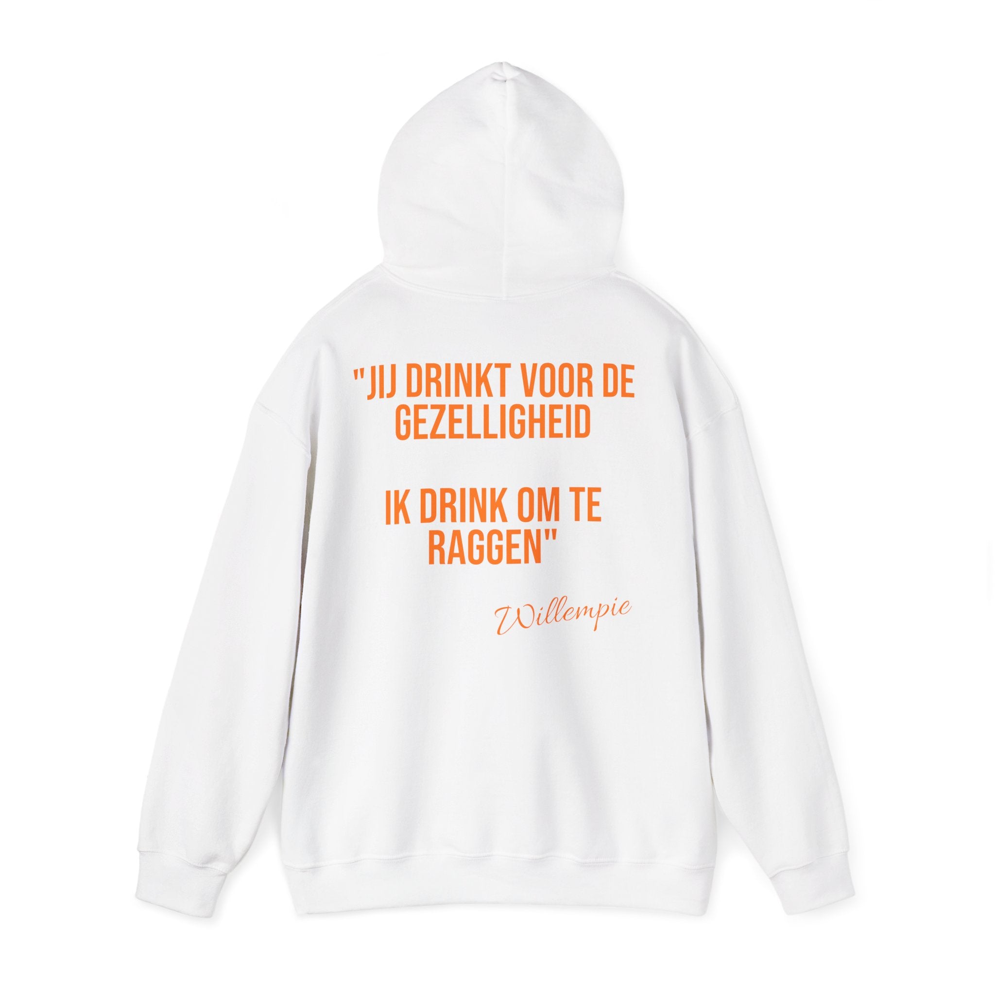 Koningsdag Hoodie 2026 – Gezelligheid (Willempie Edition)