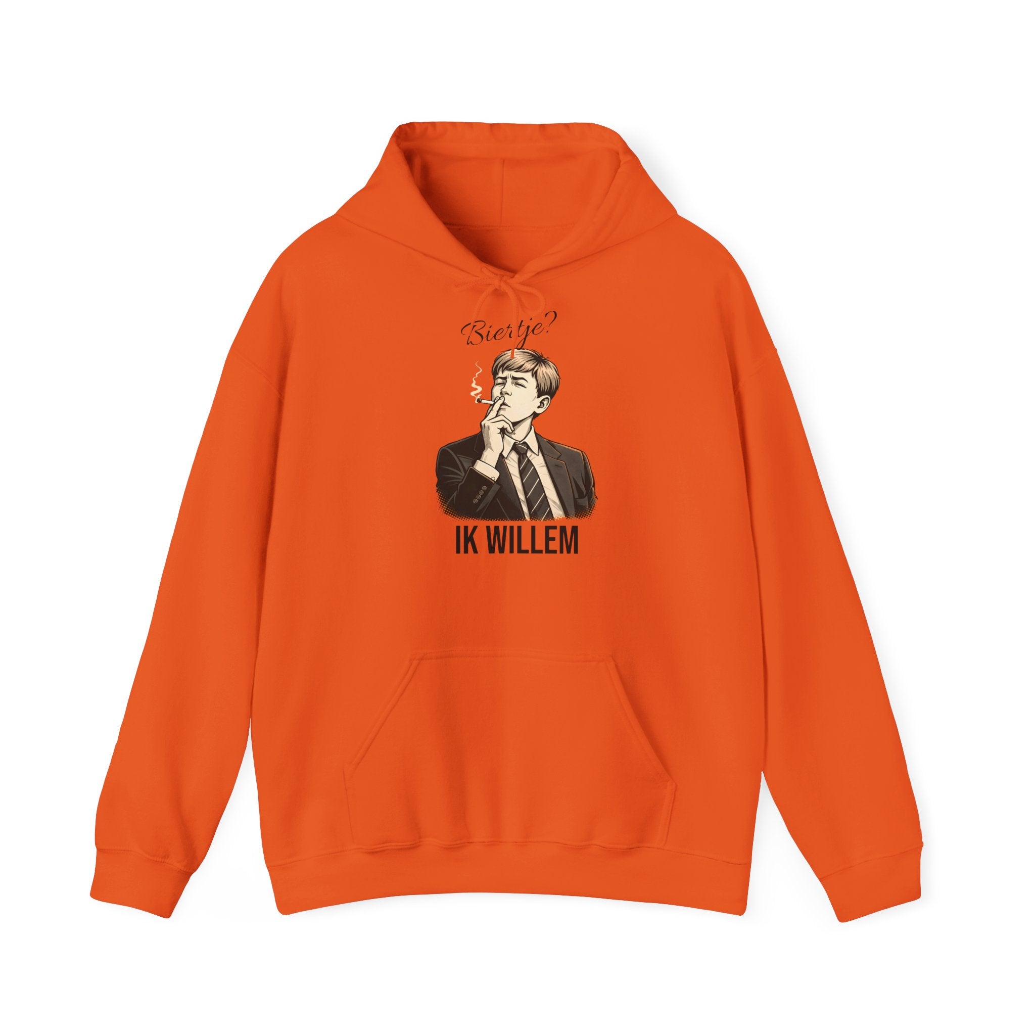 Koningsdag Hoodie 2026 – Biertje? (Custom Ik Willem Edition)