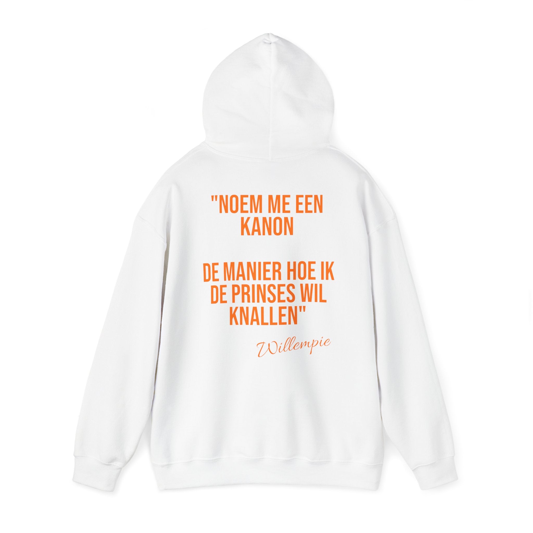 Koningsdag Hoodie 2026 – Kanon (Willempie Edition)