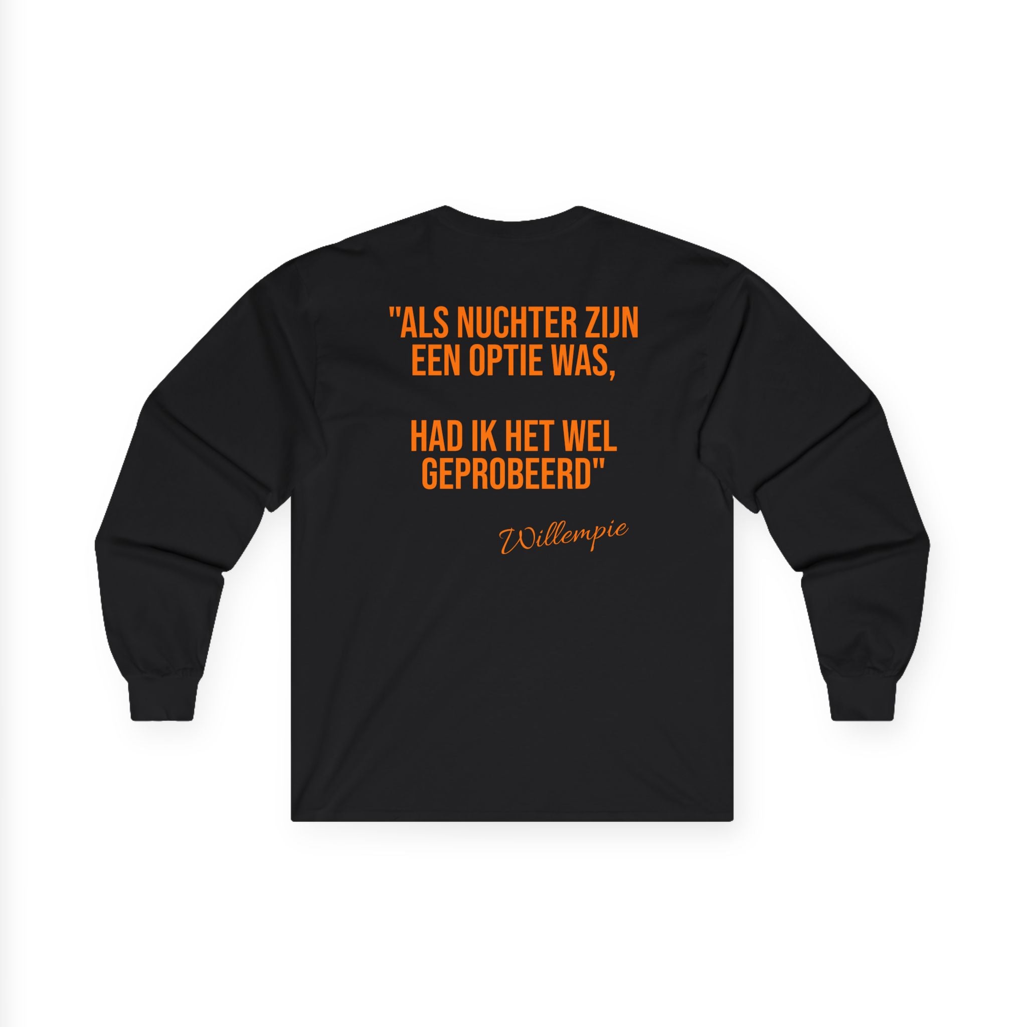 Koningsdag Long Sleeve 2026 – Nuchter (Willempie Edition)