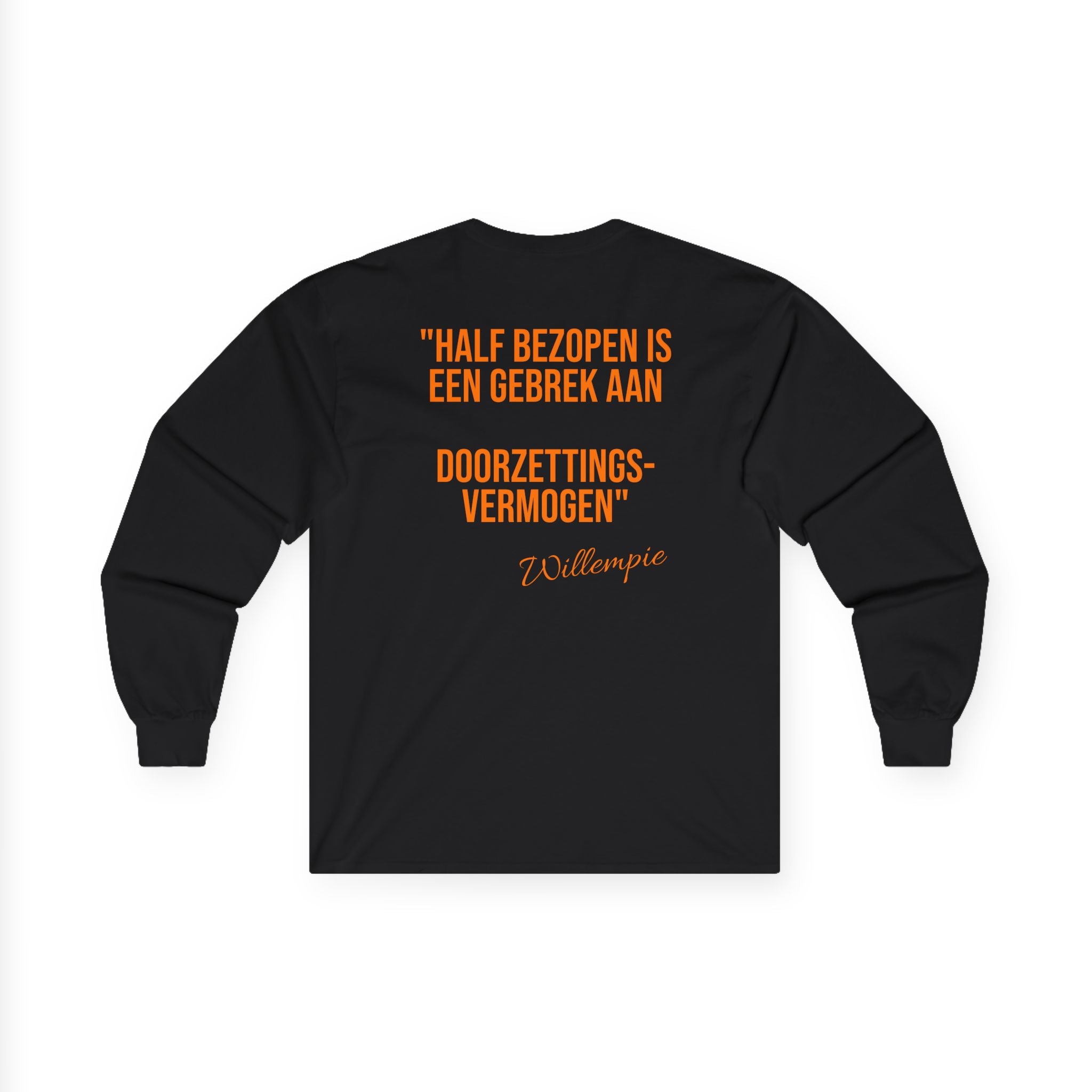 Koningsdag Long Sleeve 2026 – Half Bezopen (Willempie Edition) – Custom