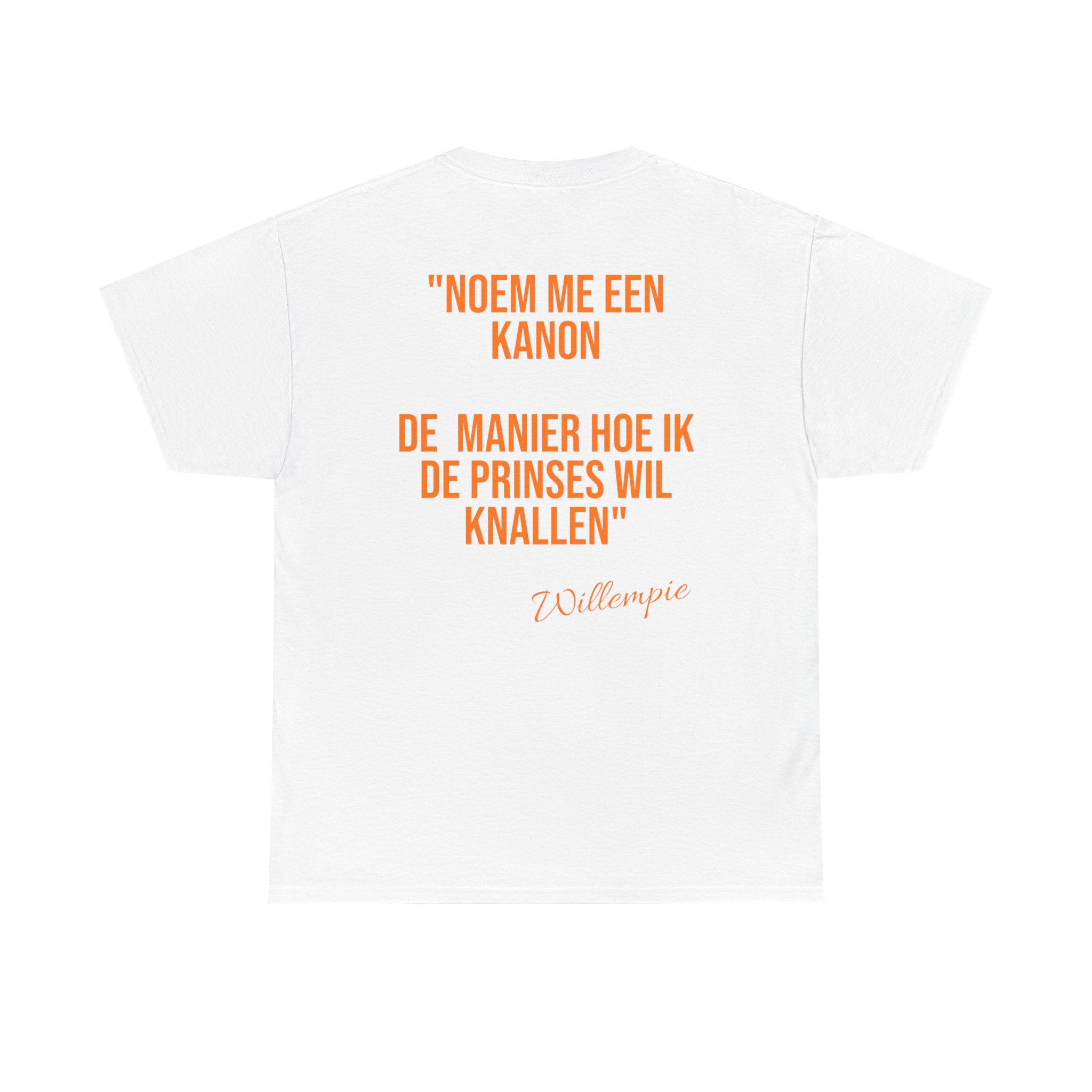 Koningsdag T-Shirt 2026 – Kanon (Willempie Edition)