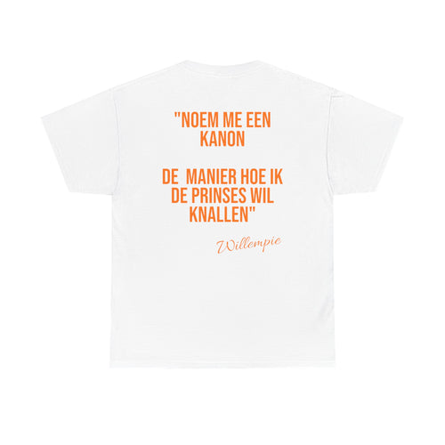 Koningsdag T-Shirt 2026 – Kanon (Willempie Edition)