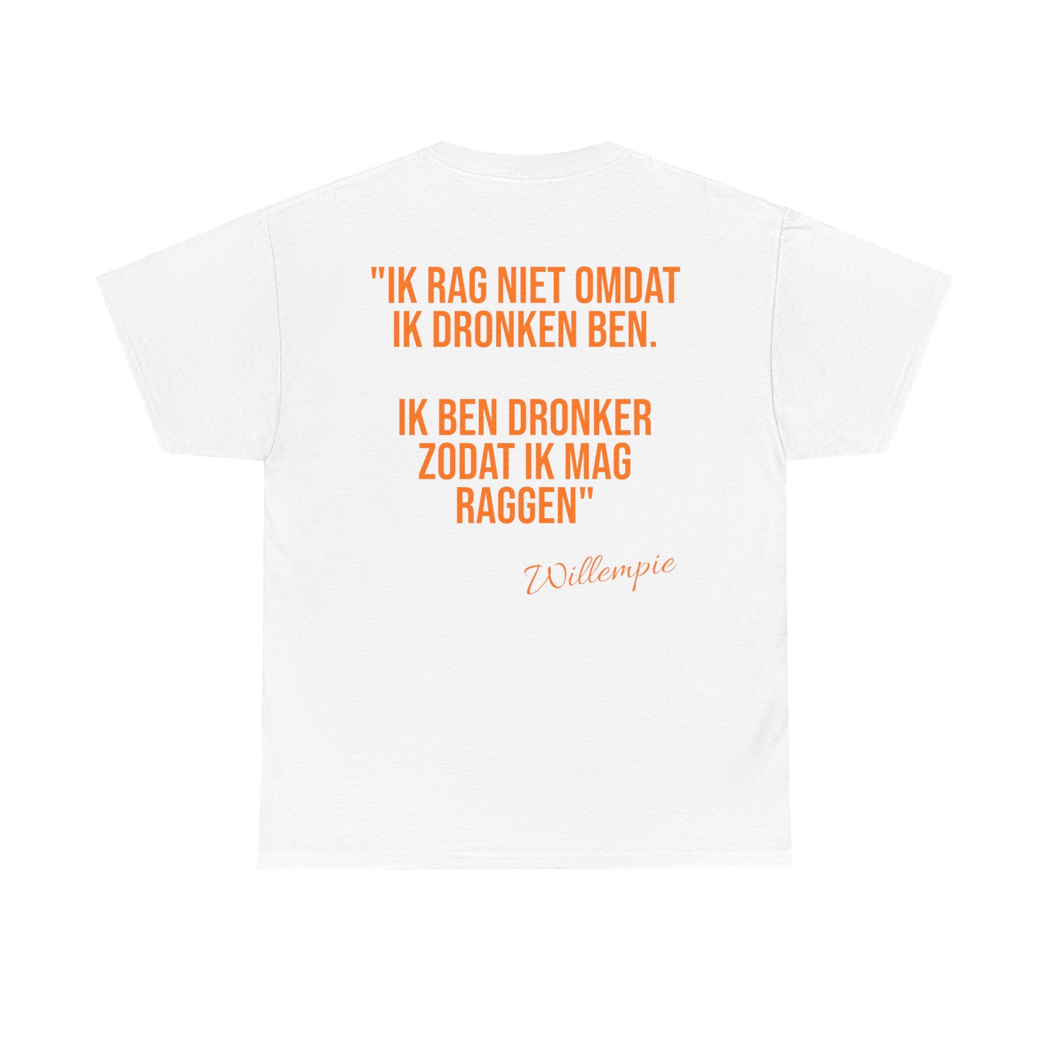 Koningsdag T-Shirt 2026 – Raggen (Willempie Edition)