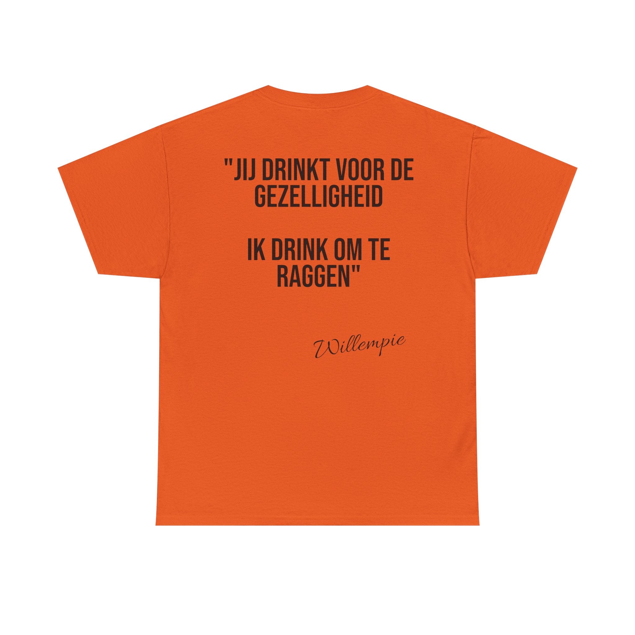 Koningsdag T-Shirt 2026 – Gezelligheid (Willempie Edition)