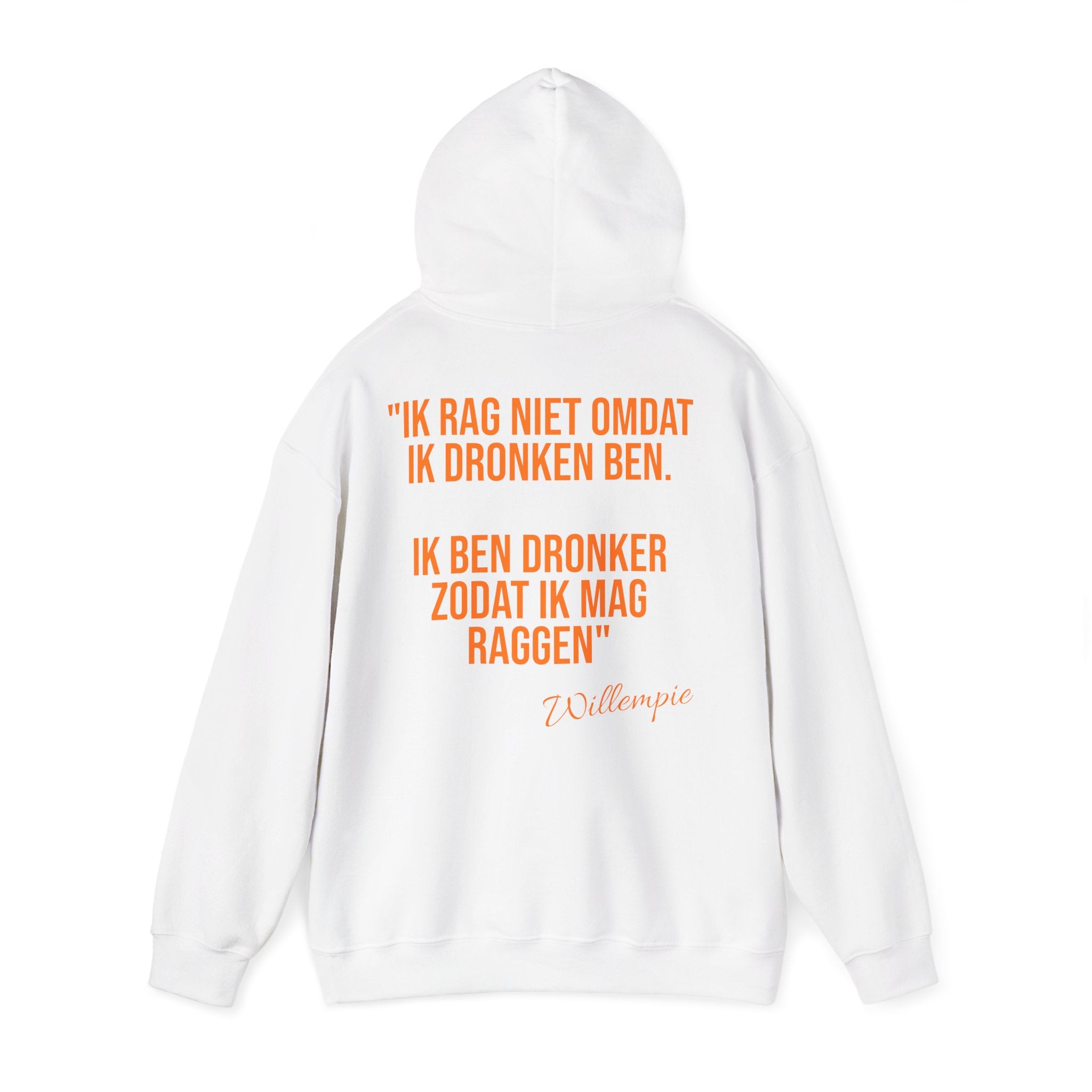 Koningsdag Hoodie 2026 – Raggen (Willempie Edition)