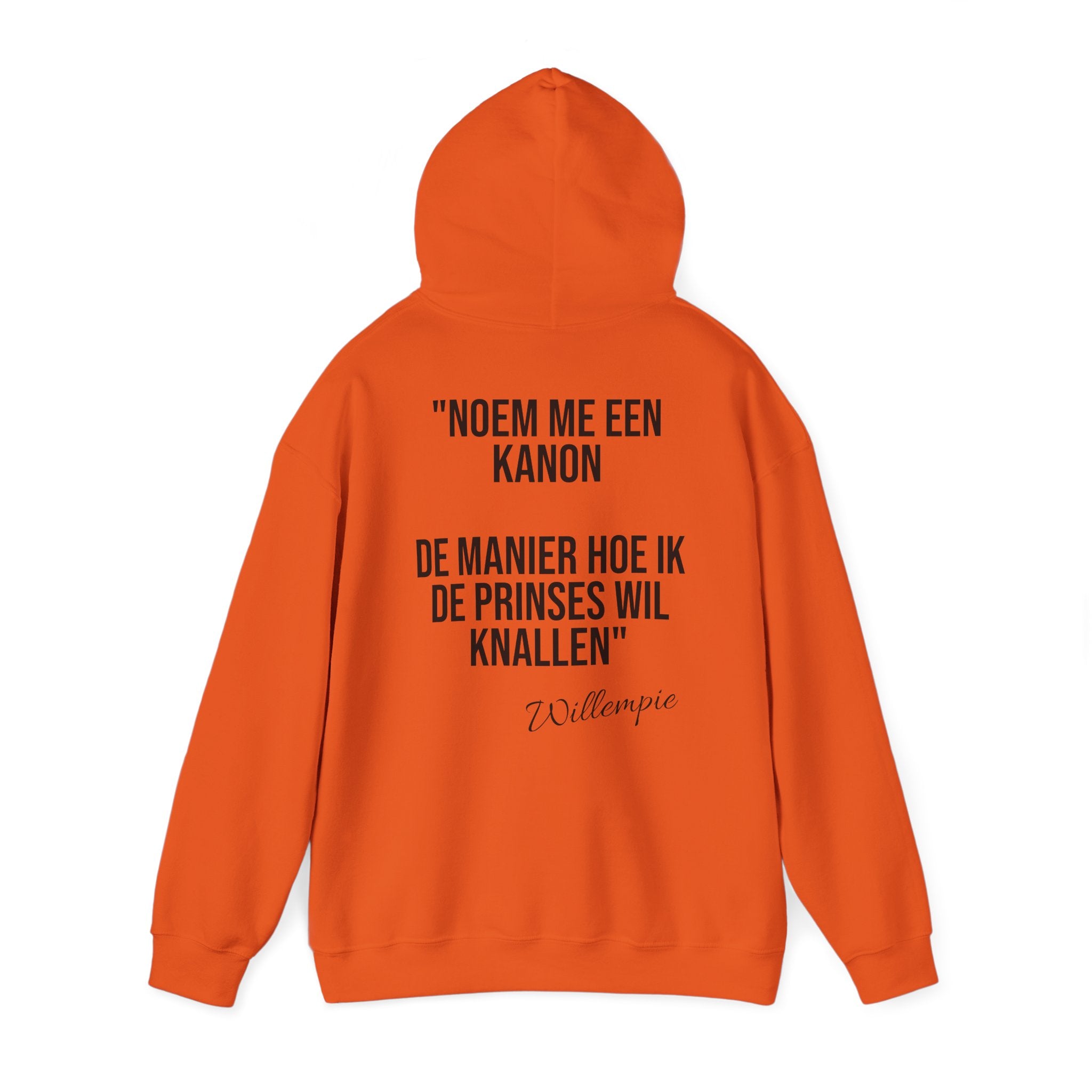 Koningsdag Hoodie 2026 – Kanon (Willempie Edition)