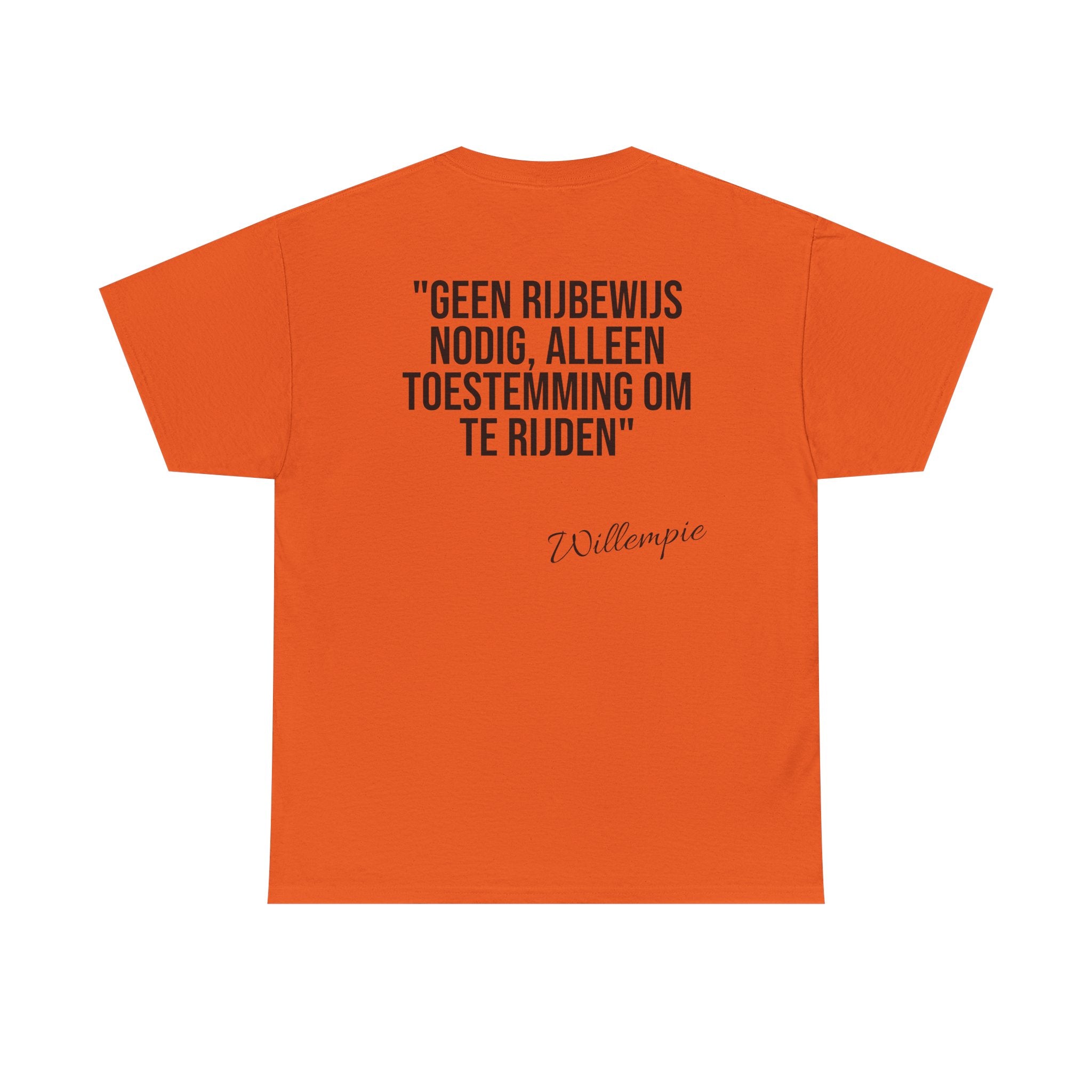 Koningsdag T-Shirt 2026 – Toestemming (Willempie Edition)