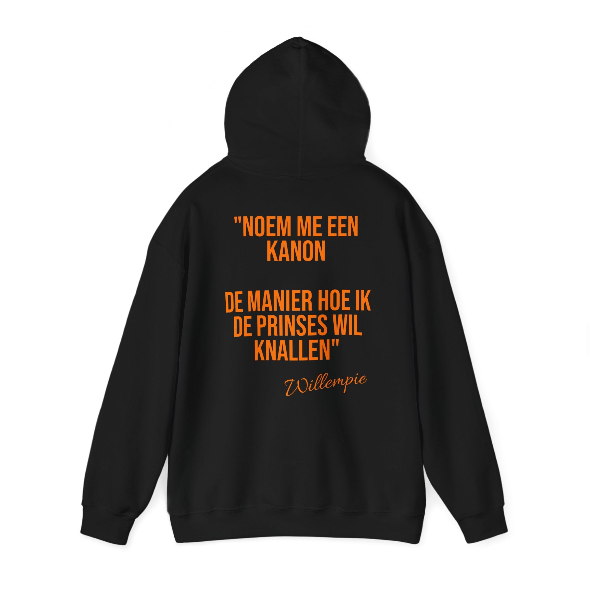 Koningsdag Hoodie 2026 – Kanon (Willempie Edition)