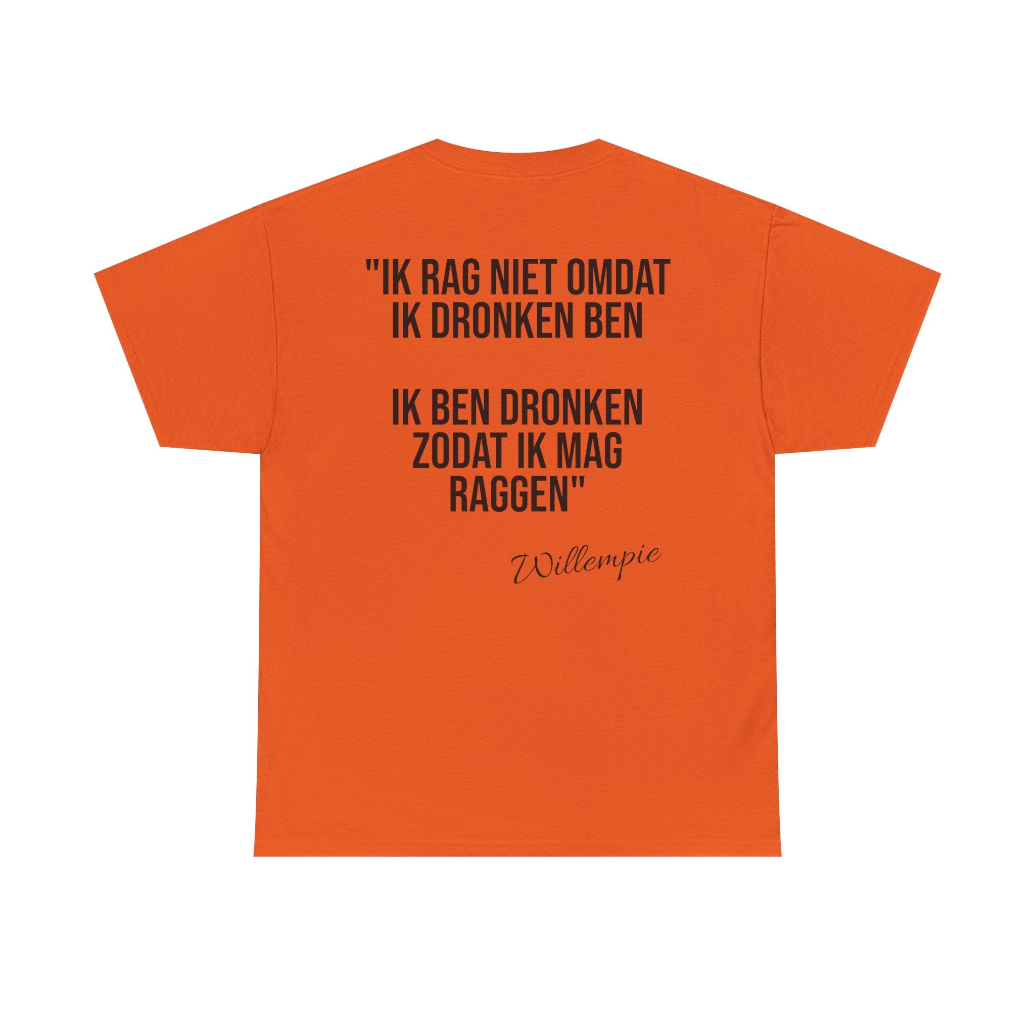 Koningsdag T-Shirt 2026 – Raggen (Willempie Edition)