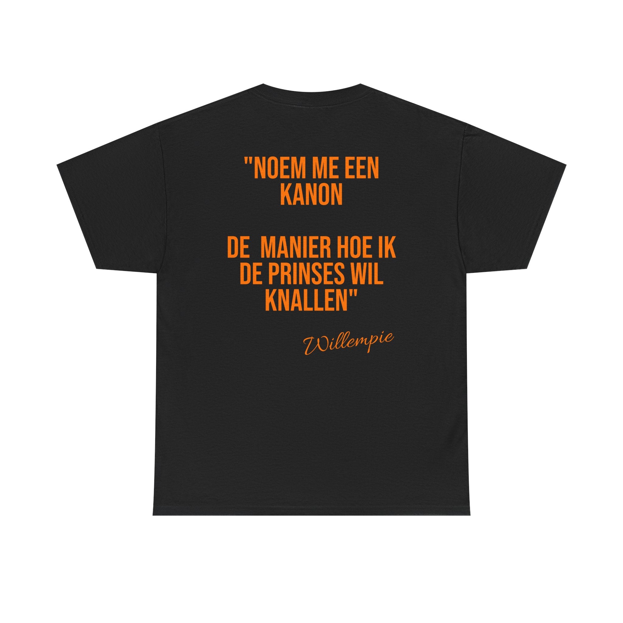 Koningsdag T-Shirt 2026 – Kanon (Willempie Edition)
