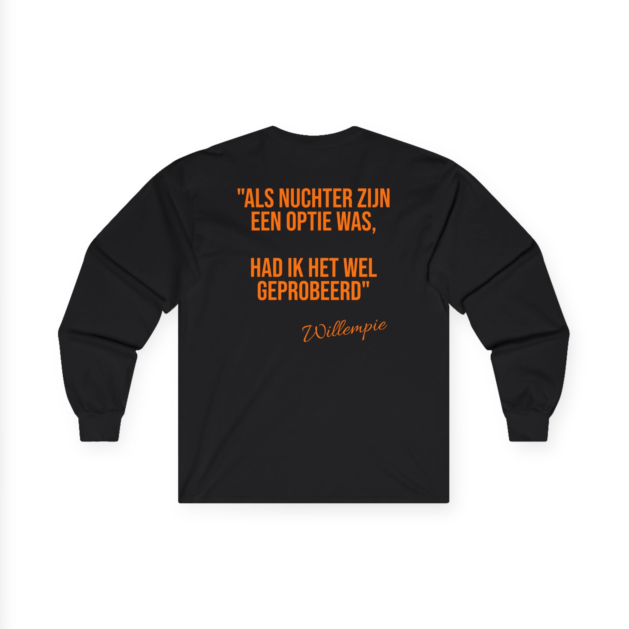 Koningsdag Long Sleeve 2026 – Nuchter (Willempie Edition) – Custom
